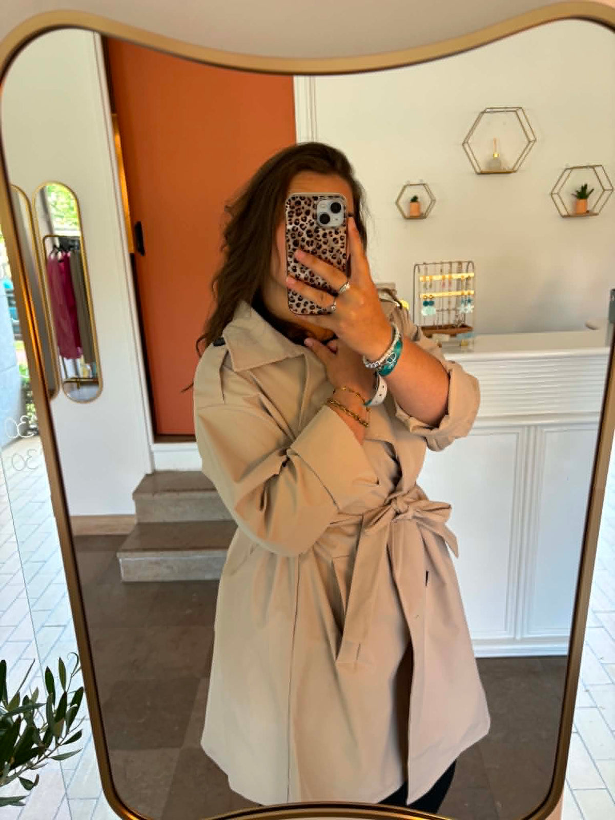 Trench-Coat Grande Taille Fluide