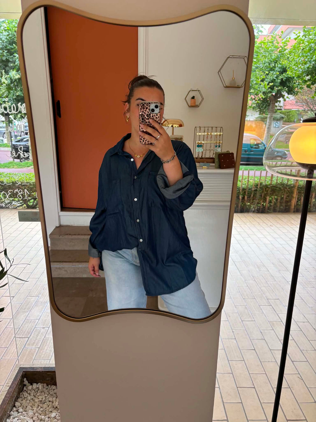 Chemise en Jean Oversize