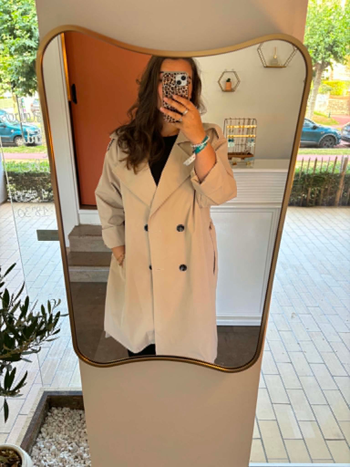 Trench-Coat Grande Taille Fluide