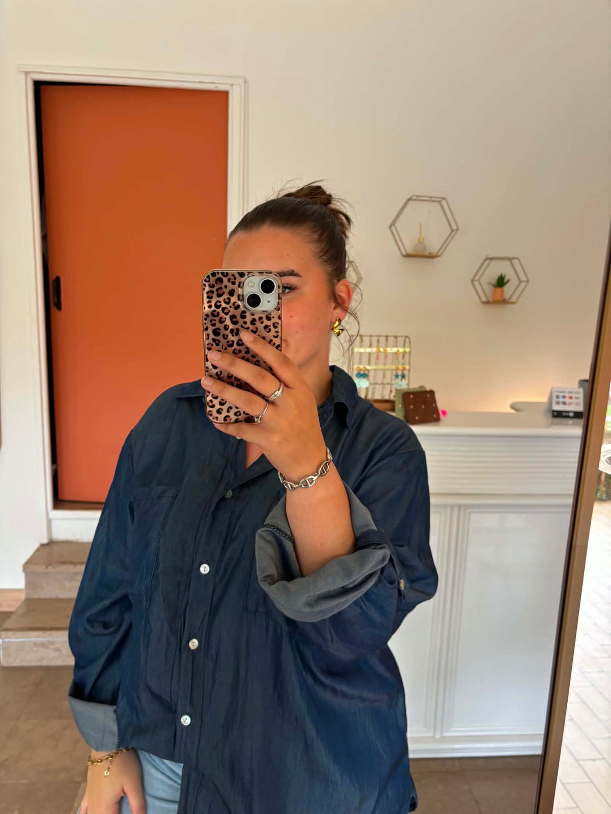 Chemise en Jean Oversize