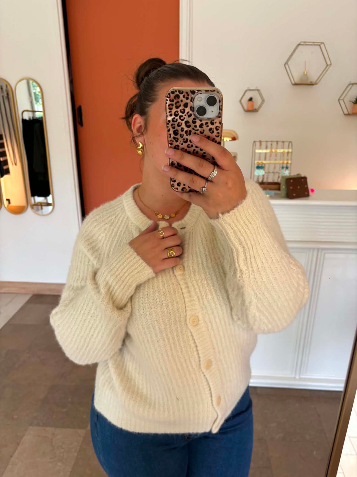 Gilet Cocooning en Maille Douce