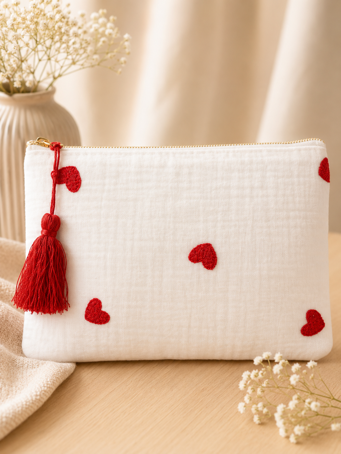 Pochette coeur