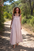 Robe longue bohème  léopard