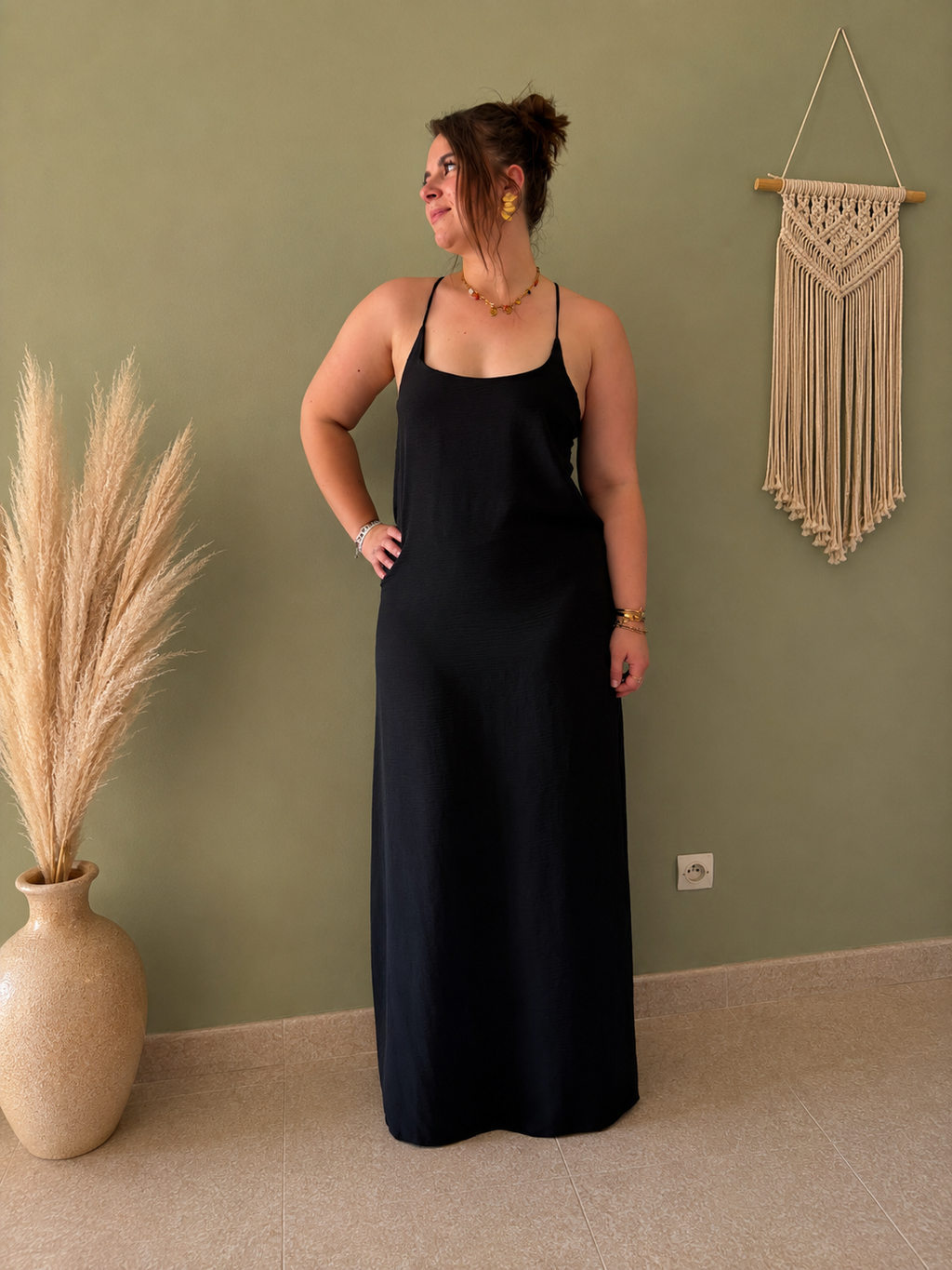 Robe longue fluide
