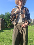 Veste Moumoute Imprimé Graphique & Lettres