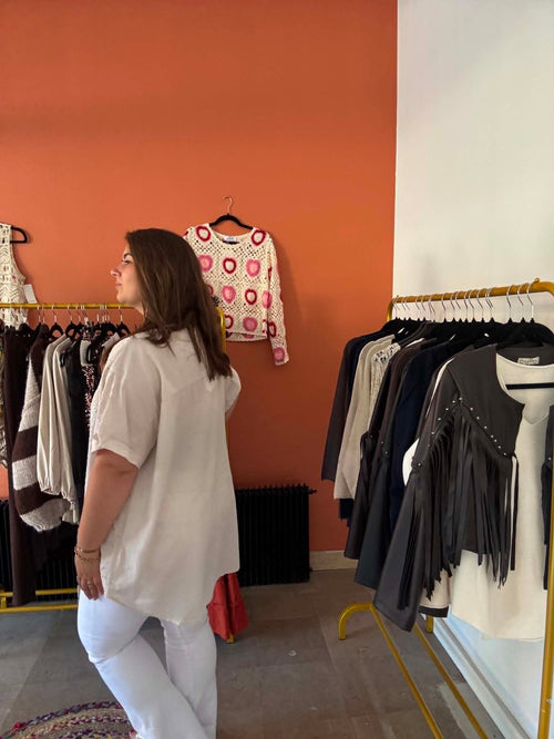 Chemise Légère Brodée