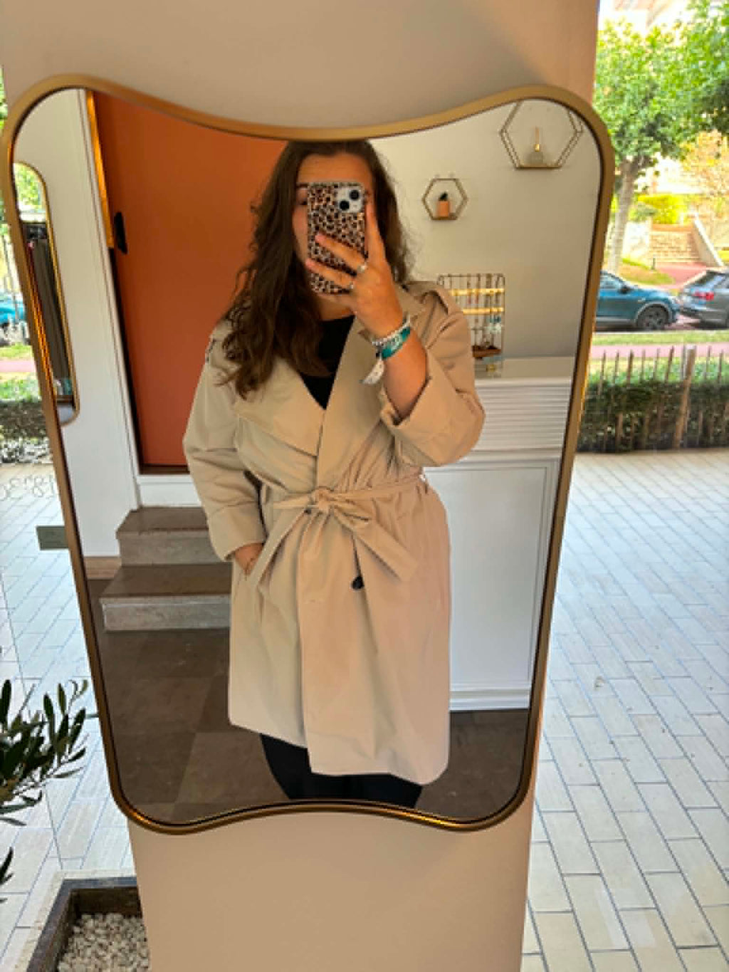 Trench-Coat Grande Taille Fluide