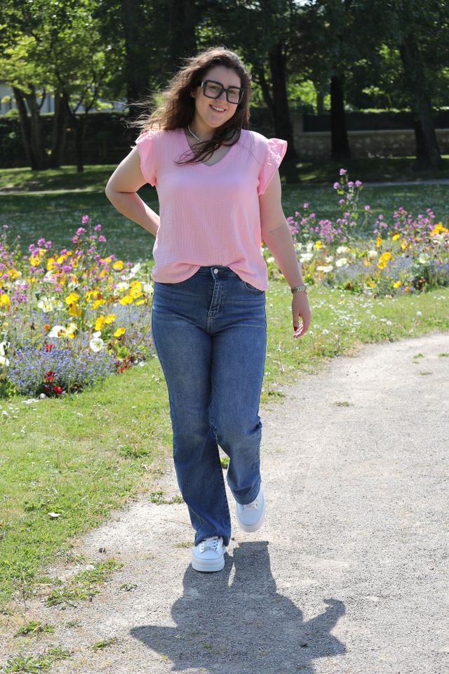 T-shirt gaze de coton