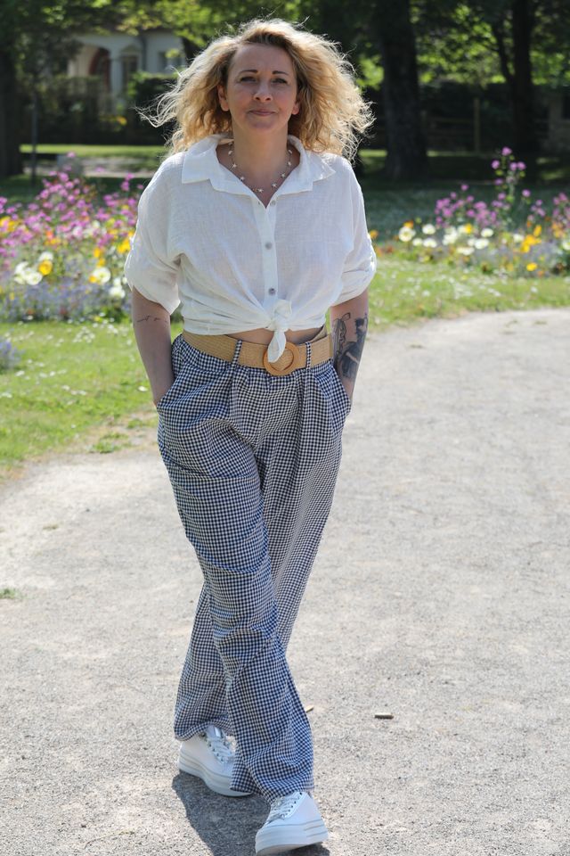 Pantalon Vichy