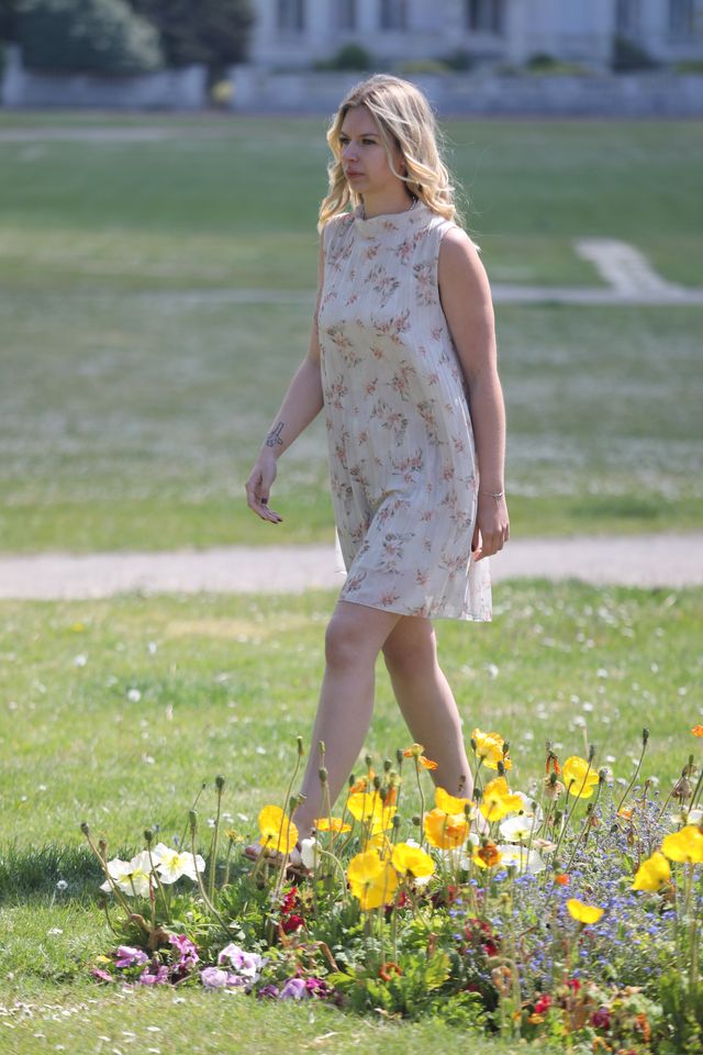Robe fleurie