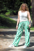 Pantalon Gaze de Coton Vert